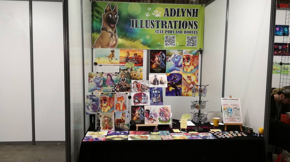 Yulynh Illustrations stand